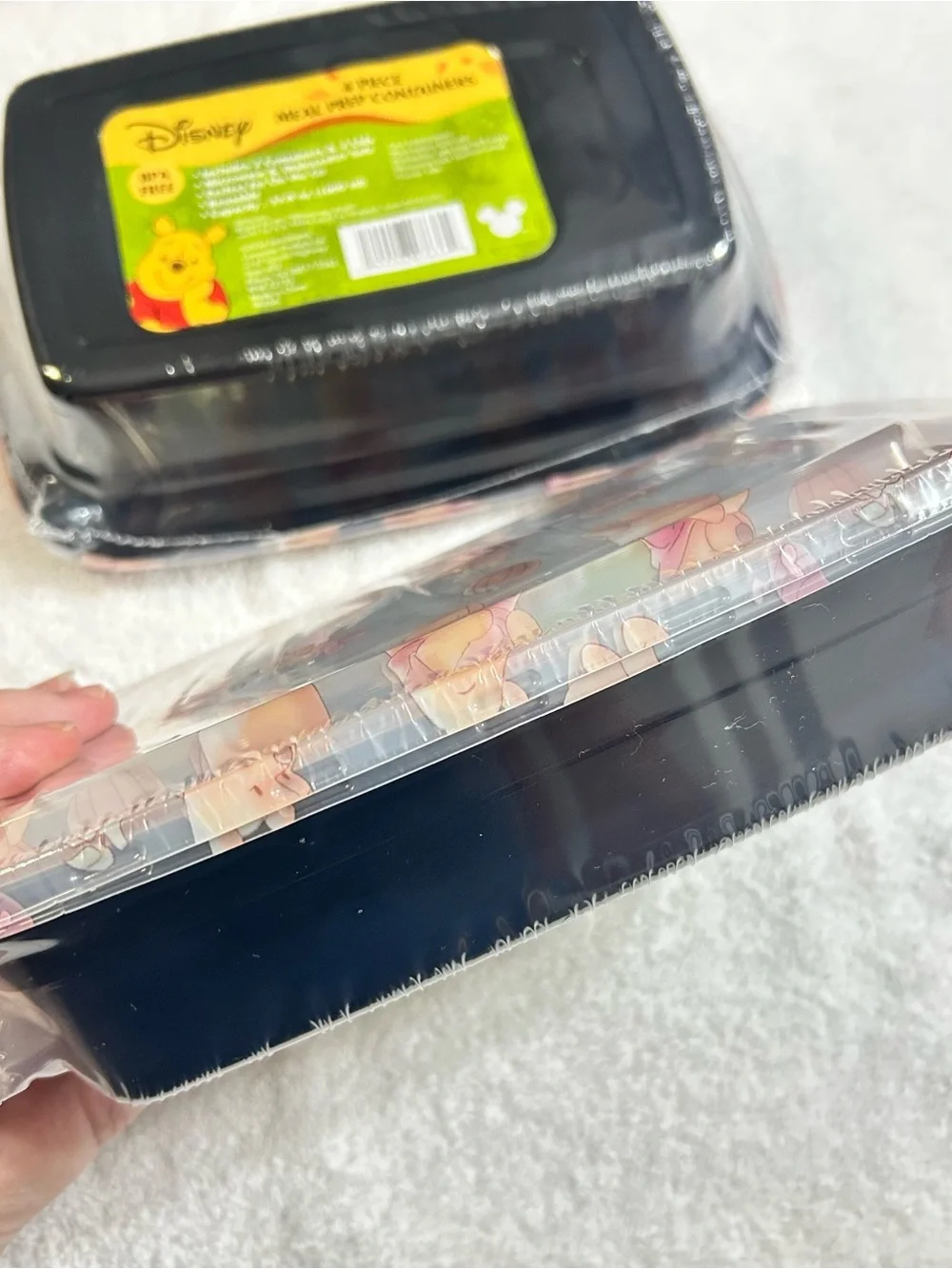 New! 4 Disney Winnie The Pooh Autumn Pumpkins Meal Prep Food Container Sets